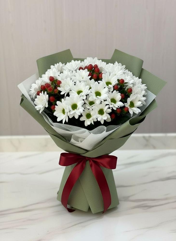 Букет цветов из: Хризантемы в Большое Полпино