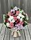 Букет цветов из: Альстромерии, Гвоздики, Розы и Хризантемы в Большое Полпино