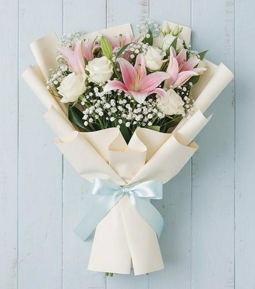 Букет цветов из: Лилии в Большое Полпино