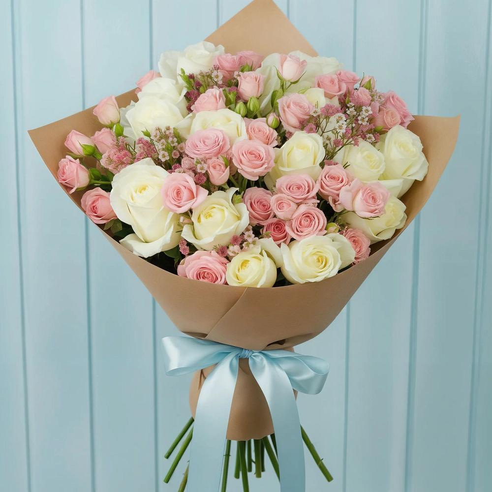 Букет цветов из: Розы в Большое Полпино