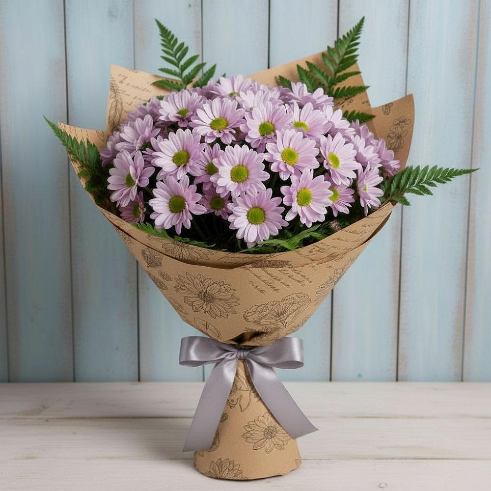 Букет цветов из: Хризантемы в Большое Полпино