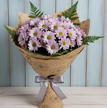 Букет цветов из:  Хризантемы в Большое Полпино
