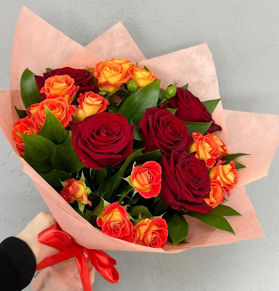 Букет Любовь и восторг в Большое Полпино