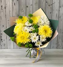 Букет цветов из:  Хризантемы в Большое Полпино