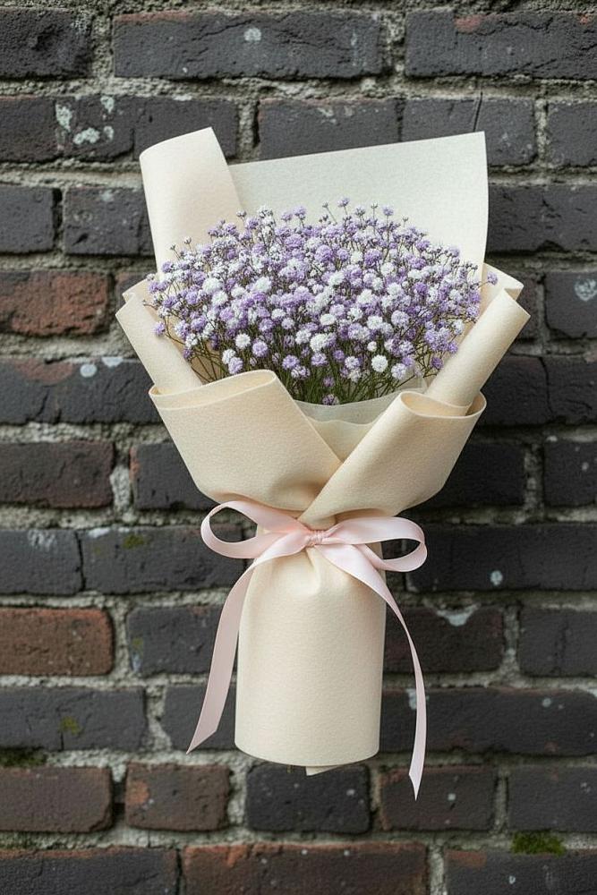 Букет цветов из: Гипсофила в Большое Полпино