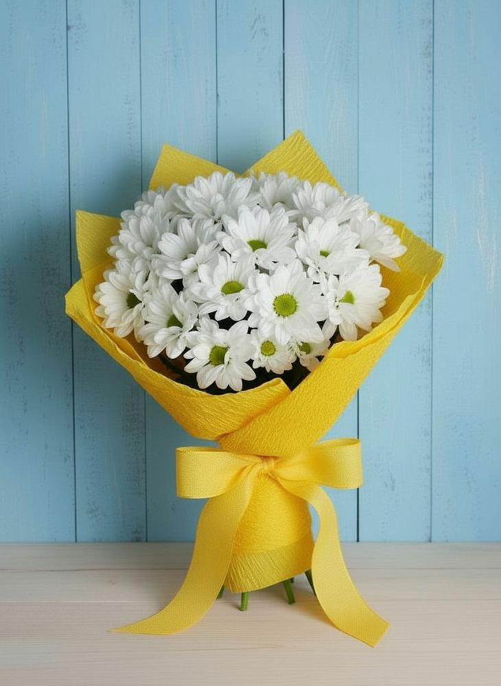 Букет цветов из: Хризантемы в Большое Полпино