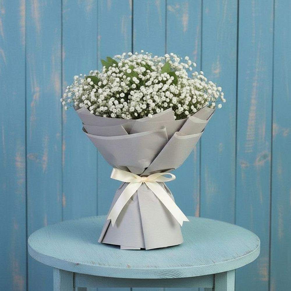 Букет цветов из: Гипсофила в Большое Полпино