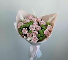 Букет цветов из:  Розы и Хризантемы в Большое Полпино