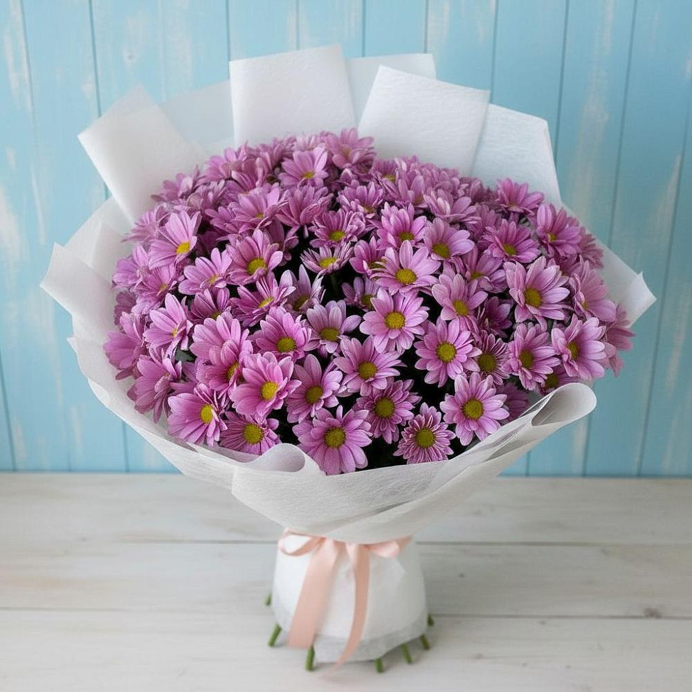 Букет цветов из: Хризантемы в Большое Полпино