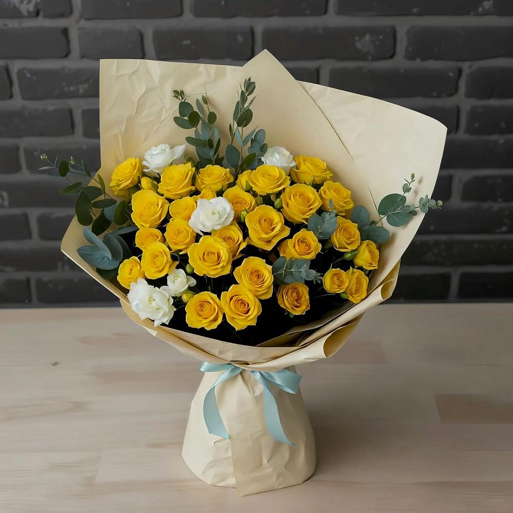 Букет цветов из: Розы в Большое Полпино