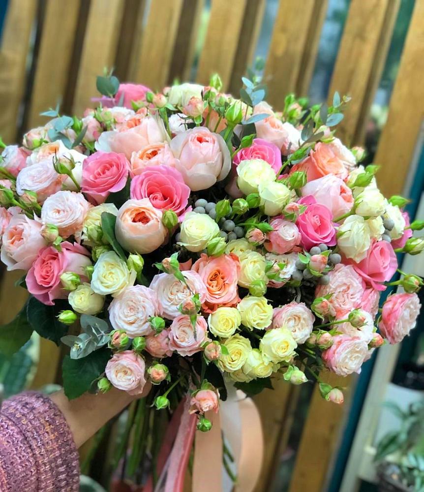 Букет цветов из: Розы в Большое Полпино