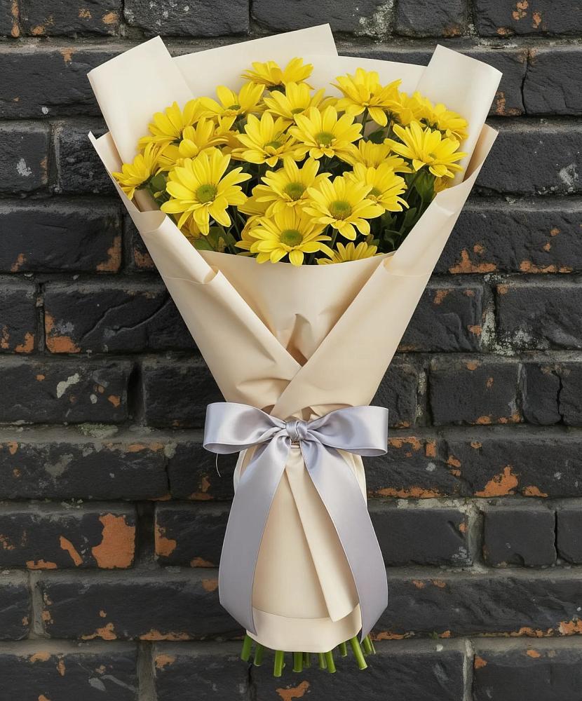 Букет цветов из: Хризантемы в Большое Полпино