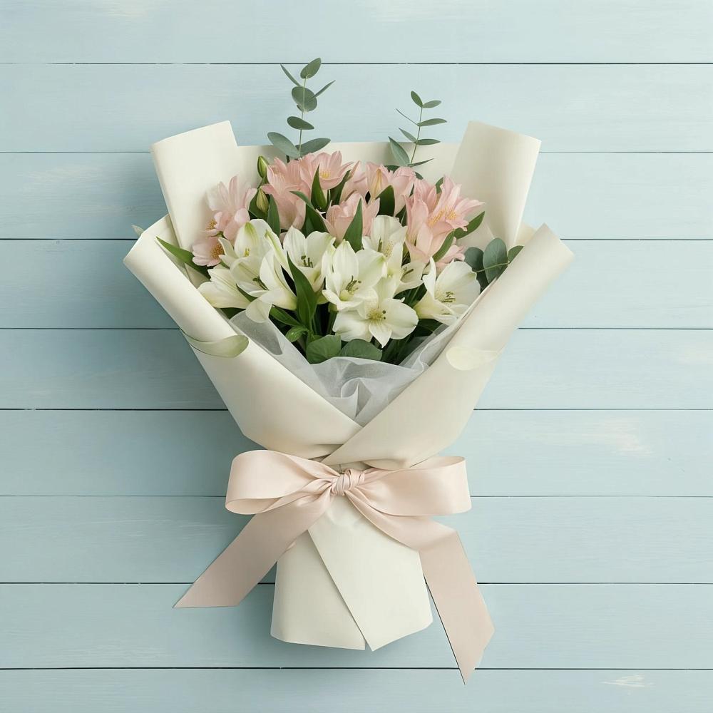 Букет цветов из: Альстромерии в Большое Полпино