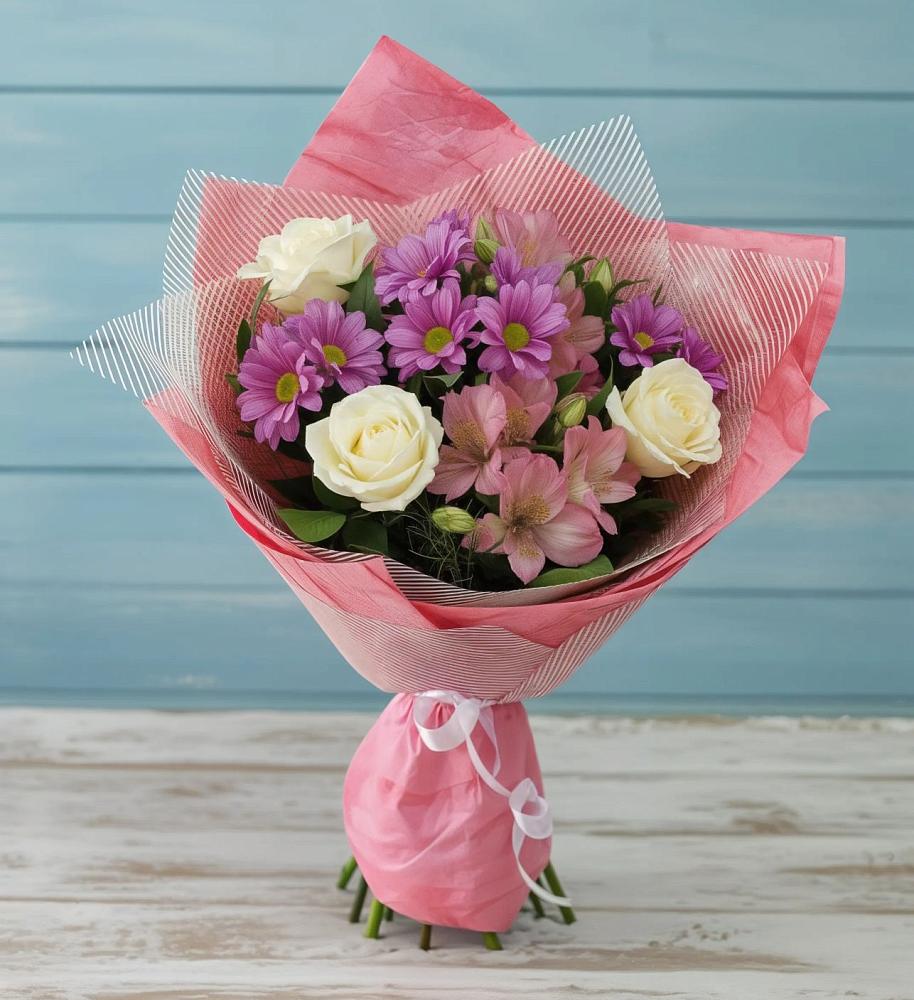 Букет цветов из: Герберы в Большое Полпино