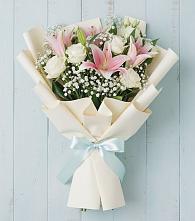 Букет цветов из:  Лилии в Большое Полпино