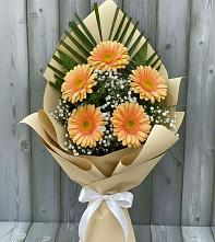 Букет цветов из:  Герберы #REPLACE_PRED# Большое Полпино