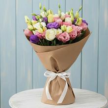 Букет цветов из:  Лизиантусы в Большое Полпино